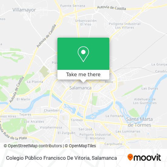Colegio Público Francisco De Vitoria map