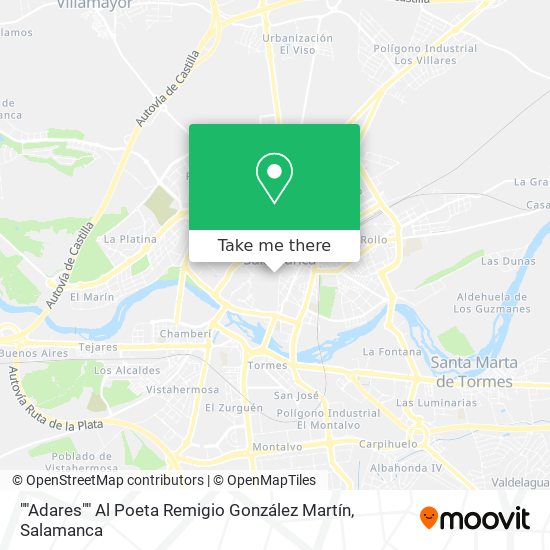 ""Adares"" Al Poeta Remigio González Martín map