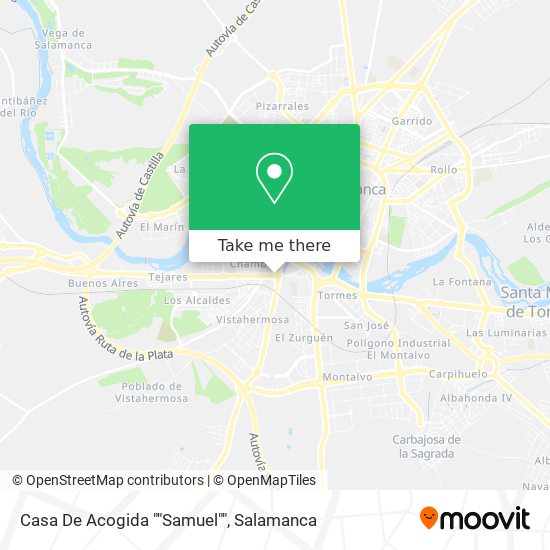 Casa De Acogida ""Samuel"" map