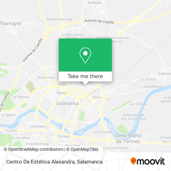 Centro De Estética Alexandra map