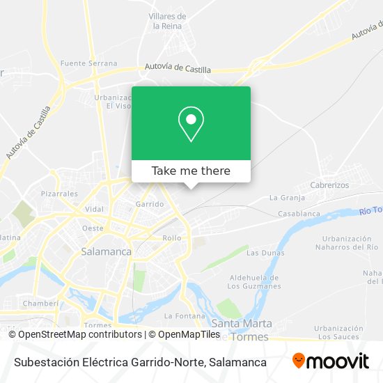 Subestación Eléctrica Garrido-Norte map