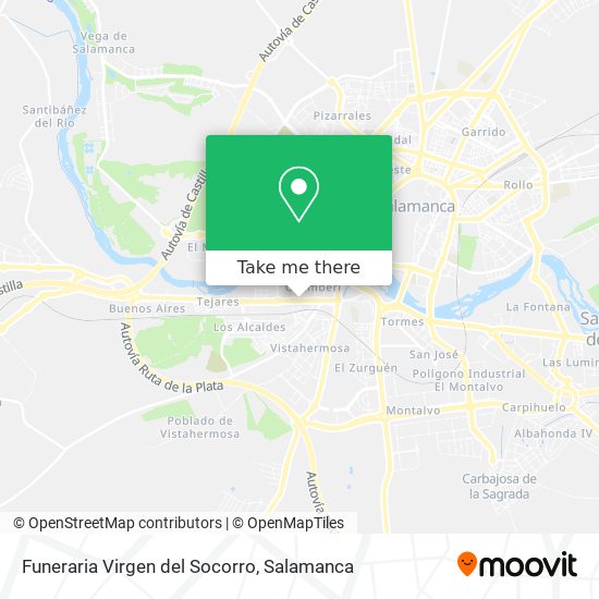 Funeraria Virgen del Socorro map