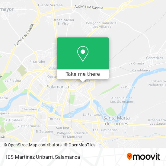 IES Martinez Uribarri map