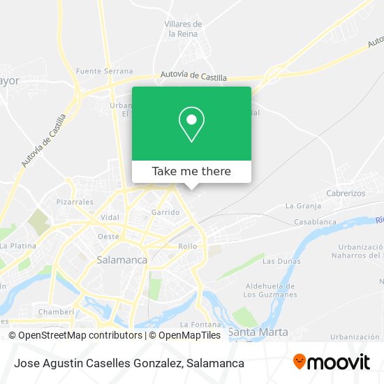 Jose Agustin Caselles Gonzalez map