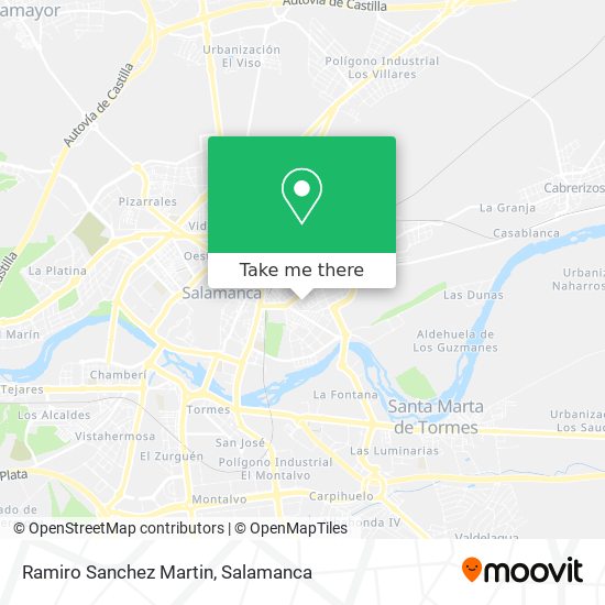 Ramiro Sanchez Martin map