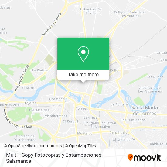 mapa Multi - Copy Fotocopias y Estampaciones