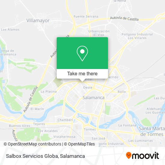 Salbox Servicios Globa map