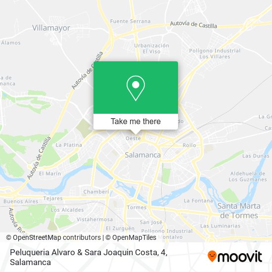 Peluqueria Alvaro & Sara Joaquin Costa, 4 map