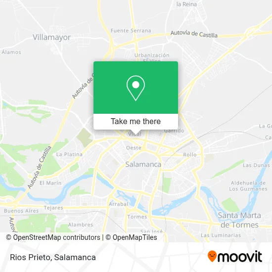 Rios Prieto map