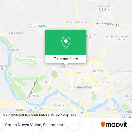Optica Nueva Vision map