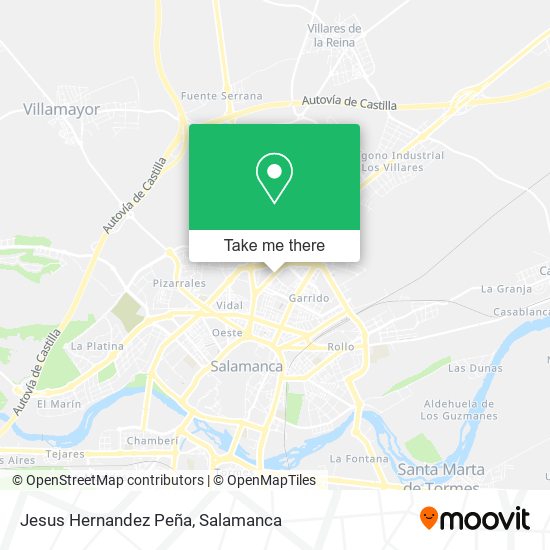 Jesus Hernandez Peña map