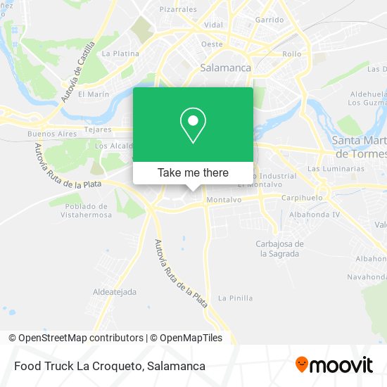 Food Truck La Croqueto map