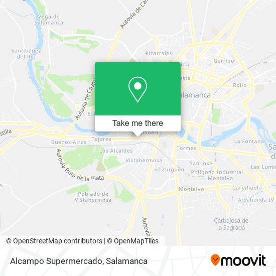 Alcampo Supermercado map