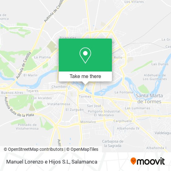 Manuel Lorenzo e Hijos S.L map