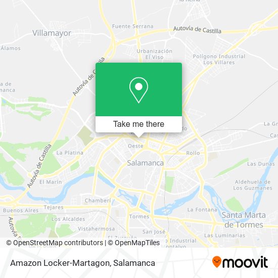 mapa Amazon Locker-Martagon