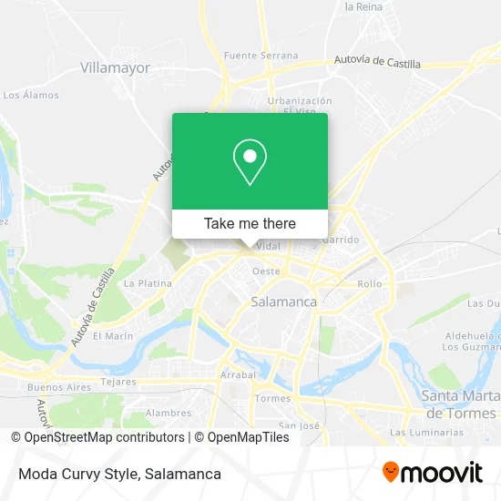 Moda Curvy Style map