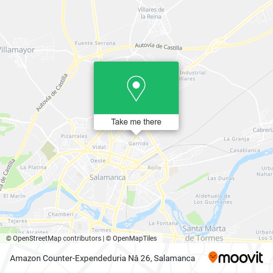 mapa Amazon Counter-Expendeduria Nâ 26