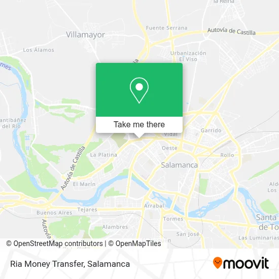 Ria Money Trans map
