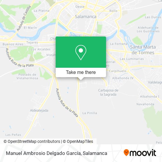 Manuel Ambrosio Delgado García map