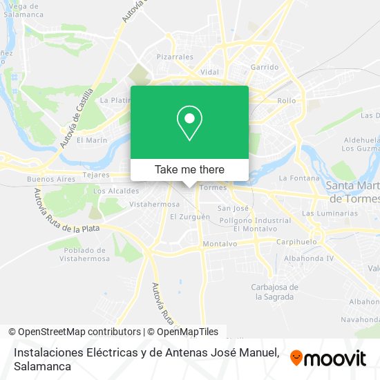 Instalaciones Eléctricas y de Antenas José Manuel map