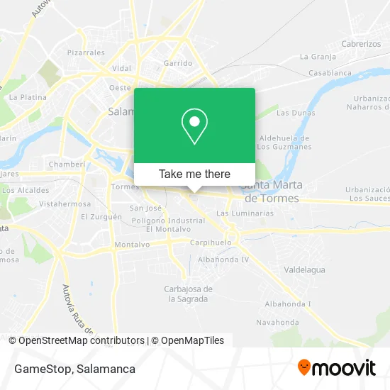 GameStop map