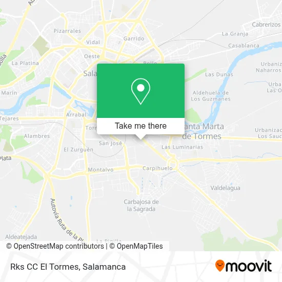 Rks CC El Tormes map