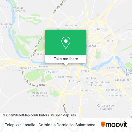 Telepizza Lasalle - Comida a Domicilio map