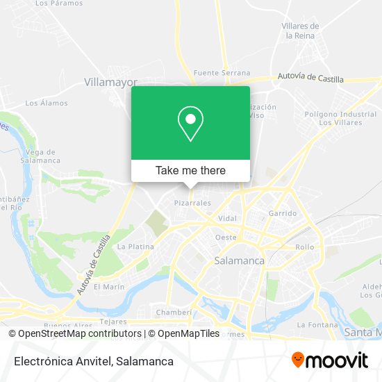 Electrónica Anvitel map