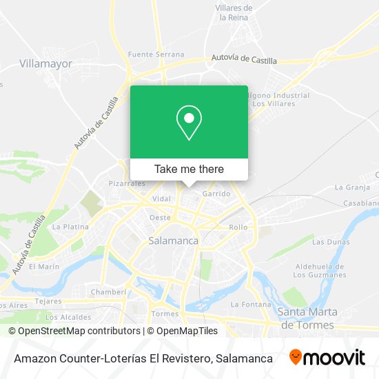 Amazon Counter-Loterías El Revistero map
