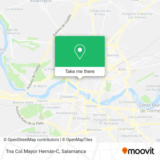 Tna Col.Mayor Hernán-C map