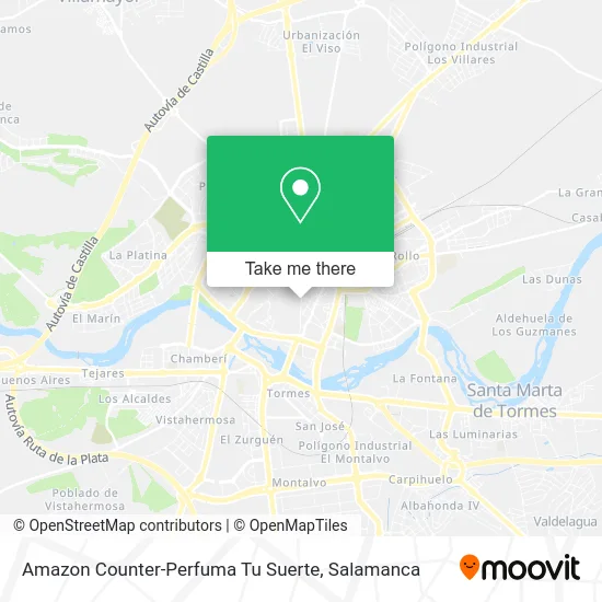 mapa Amazon Counter-Perfuma Tu Suerte