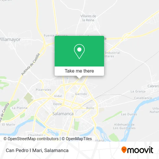 Can Pedro I Mari map