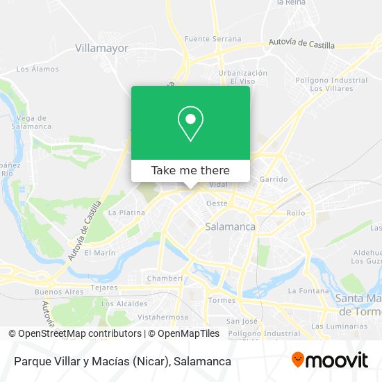 Parque Villar y Macías (Nicar) map