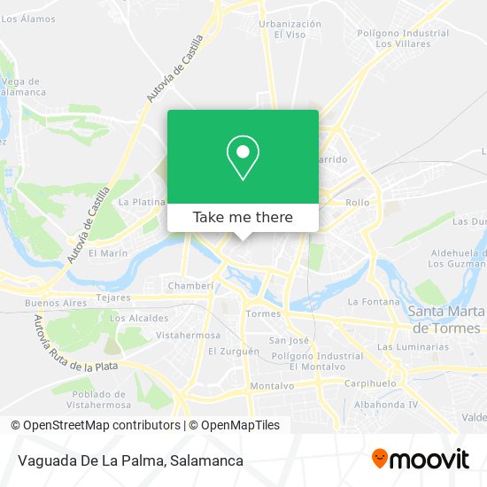 Vaguada De La Palma map