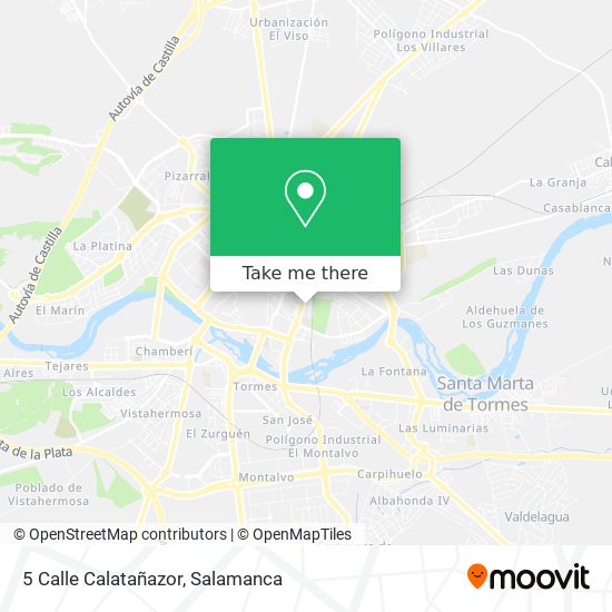 5 Calle Calatañazor map