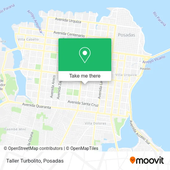 Taller Turbolito map