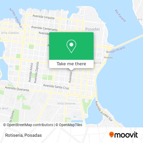 Mapa de Rotiseria