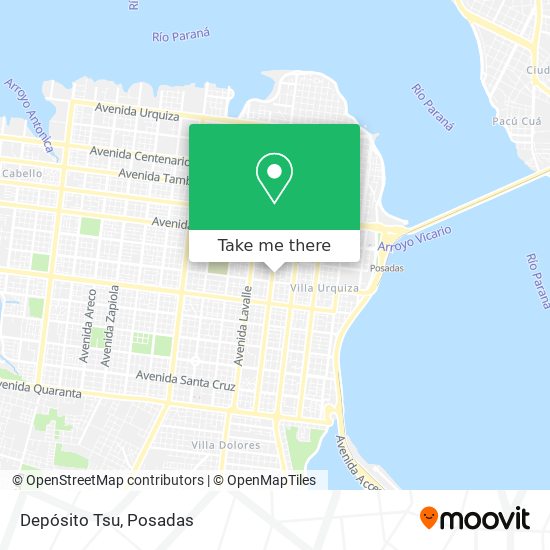 Mapa de Depósito Tsu