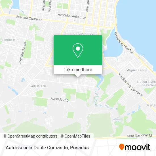 Autoescuela Doble Comando map