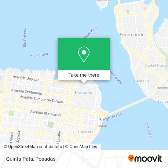 Quinta Pata map