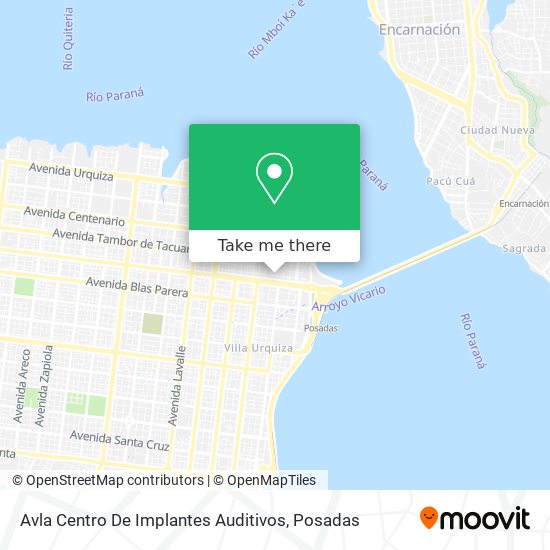 Mapa de Avla Centro De Implantes Auditivos