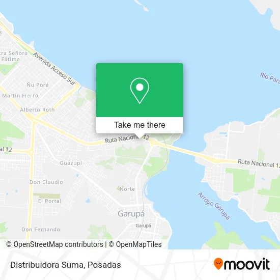 Distribuidora Suma map