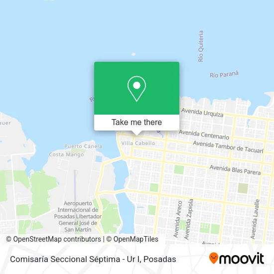Comisaría Seccional Séptima - Ur I map
