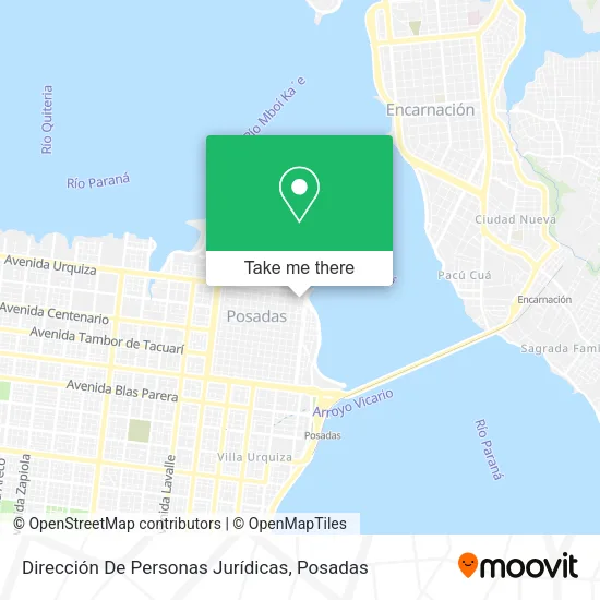 Dirección De Personas Jurídicas map