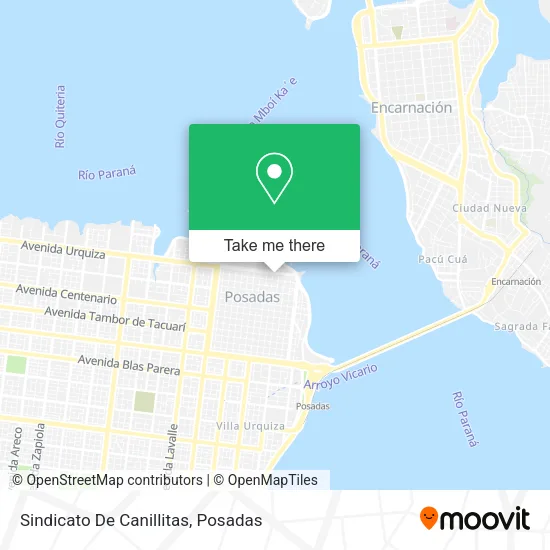 Sindicato De Canillitas map