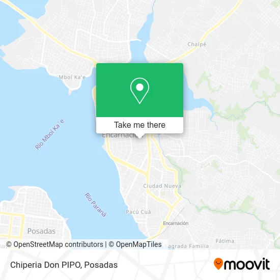 Chiperia Don PIPO map