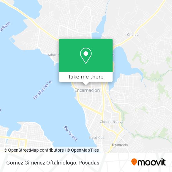 Gomez Gimenez Oftalmologo map