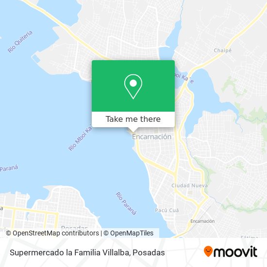 Supermercado la Familia Villalba map