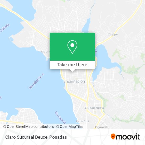 Mapa de Claro Sucursal Deuce