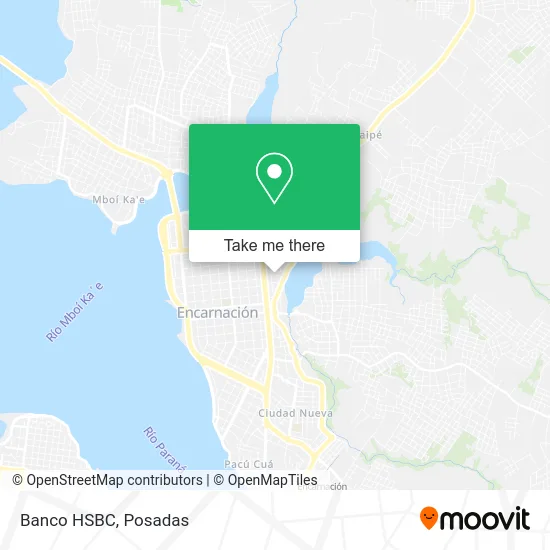 Banco HSBC map